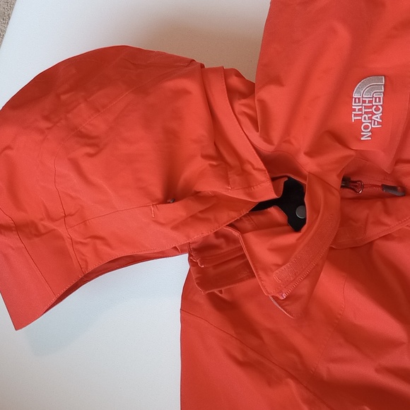 The North Face Summit Series HYVENT Alpha PRIMALOFT Hooded Orange Jacket Large - Picture 8 of 17